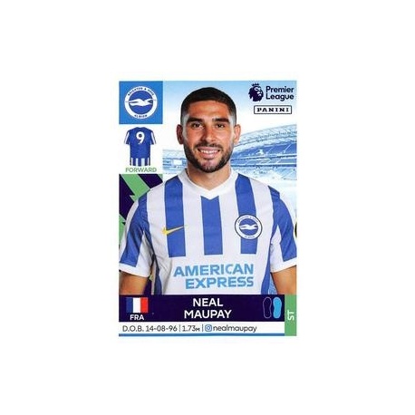 Neal Maupay Brighton & Hove Albion 130