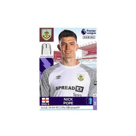 Nick Pope Burnley 140