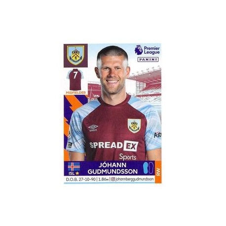 Jóhann Guðmundsson Burnley 153