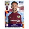 Oferta Cromo Josh Brownhill Burnley Panini Stickers Premier League 2022