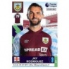 Venta Cromo de Jay Rodriguez Burnley Panini Premier League Stickers 2022