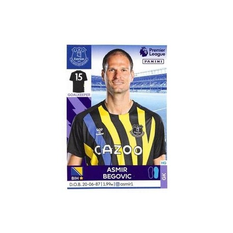 Asmir Begovic Everton 228