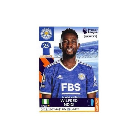 Wilfred Ndidi Leicester City 301