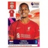 Oferta Cromo Virgil van Dijk Liverpool Panini Premier League 2022