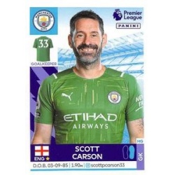 Scott Carson Manchester City 379
