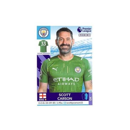 Scott Carson Manchester City 379
