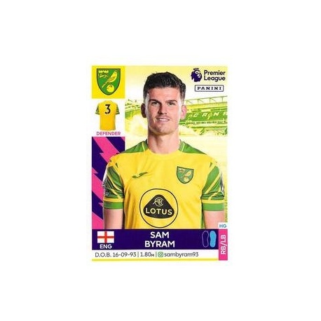 Sam Byram Norwich City 467
