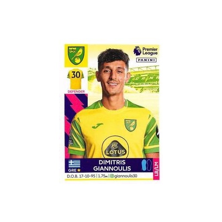 Dimitris Giannoulis Norwich City 473