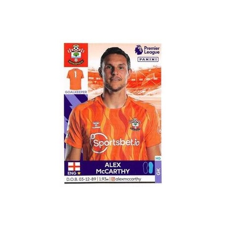 Alex McCarthy Southampton 493