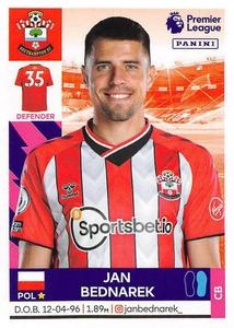 Panini Premier League 2022 22 Jan Bednarek Southampton Sticker Number 501 