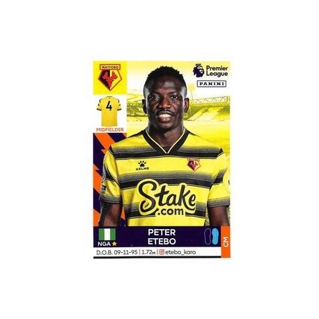Peter Etebo Watford 560
