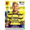 Sale Sticker of Cucho Hernández Watford Panini Premier League Sticker Album 2022