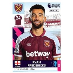 Ryan Fredericks West Ham United 588