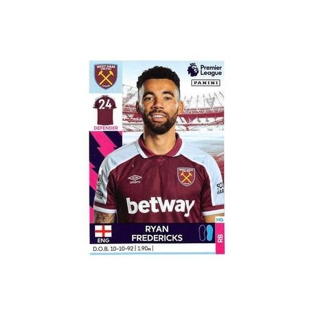 Ryan Fredericks West Ham United 588