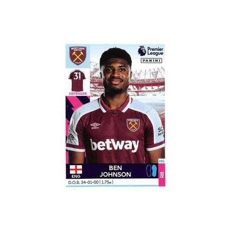 Ben Johnson West Ham United 590