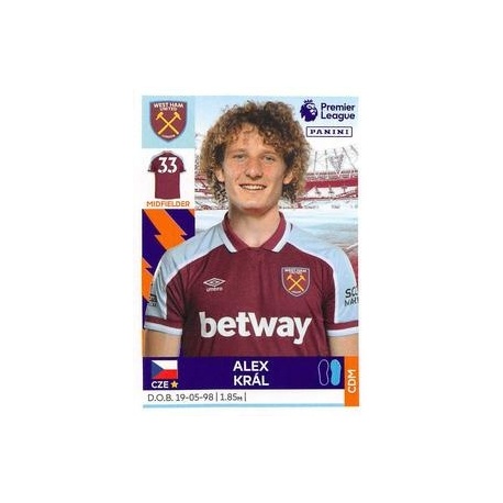 Alex Král West Ham United 597