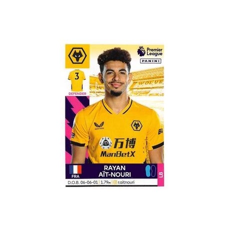 Rayan Aït-Nouri Wolverhampton Wanderers 612