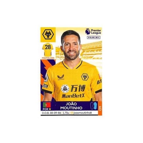 João Moutinho Wolverhampton Wanderers 623