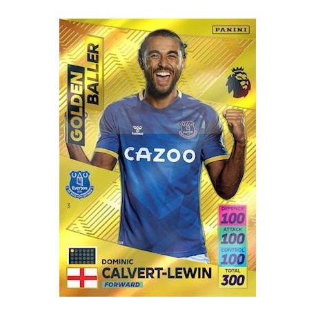 Dominic Calvert-Lewin Everton Golden Baller 3