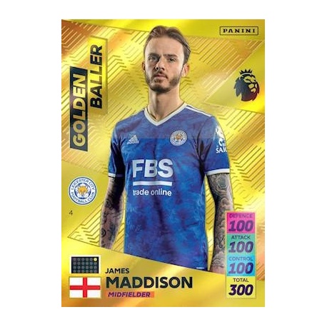James Maddison Leicester City Golden Baller 4