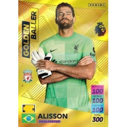 Alisson Liverpool Golden Baller 6