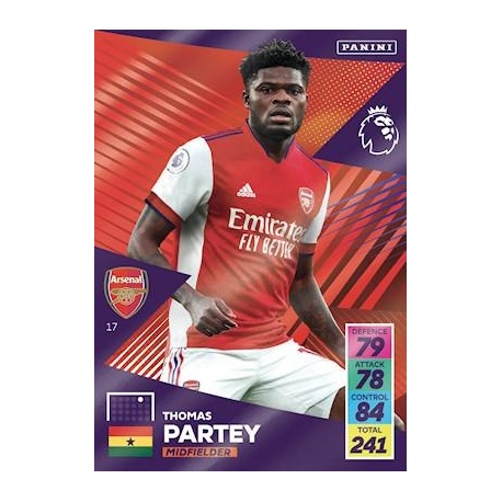 Thomas Partey Arsenal 17
