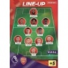 Trading Cards Line-Up Arsenal Adrenalyn XL Premier League 21/22
