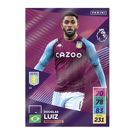 Douglas Luiz Aston Villa 34