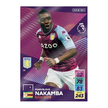 Marvelous Nakamba Aston Villa 38