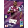 Cromos de Fútbol Keinan Davis Aston Villa Adrenalyn XL Premier League 2021/22