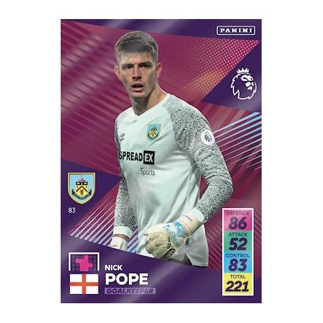 Nick Pope Burnley 83