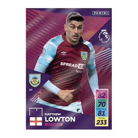 Matthew Lowton Burnley 84
