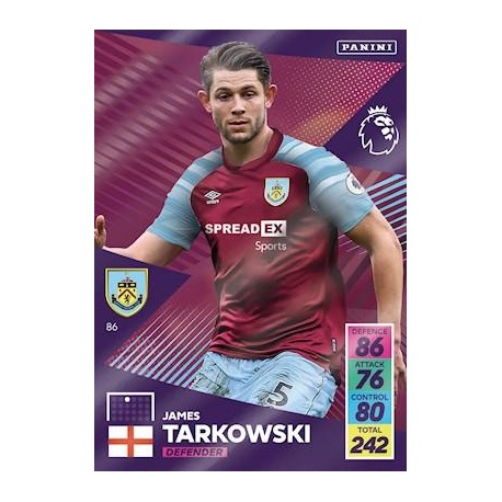 James Tarkowski Burnley 86