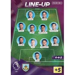 Line-Up Burnley 99