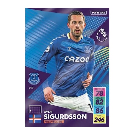 Gylfi Sigurdsson Everton 145