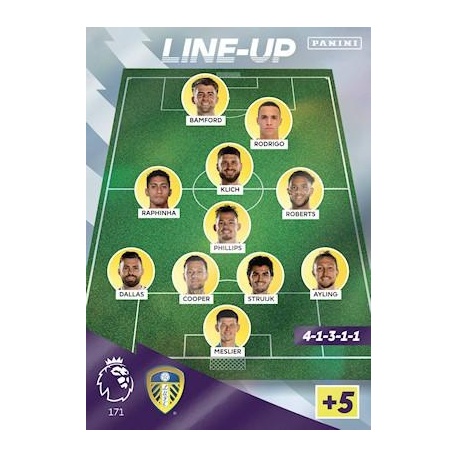 Line-Up Leeds United 171