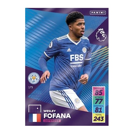 Wesley Fofana Leicester City 175