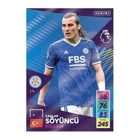 Çağlar Soyüncü Leicester City 176