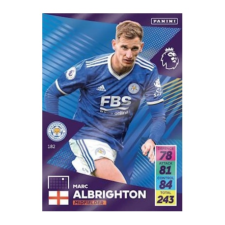 Marc Albrighton Leicester City 182