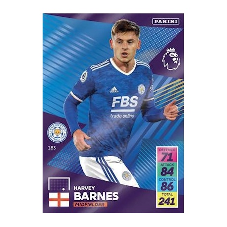 Harvey Barnes Leicester City 183