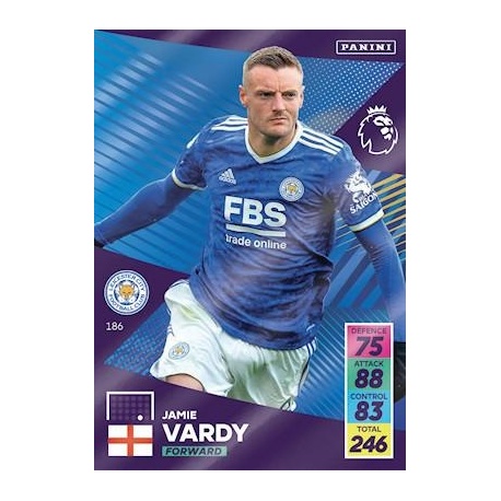 Jamie Vardy Leicester City 186