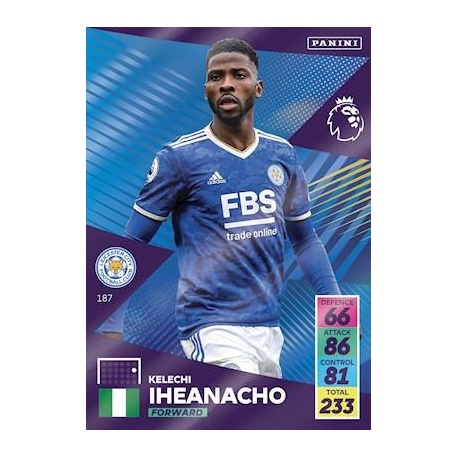 Kelechi Iheanacho Leicester City 187