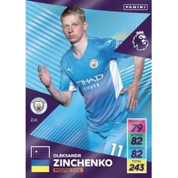 Oleksandr Zinchenko Manchester City 216