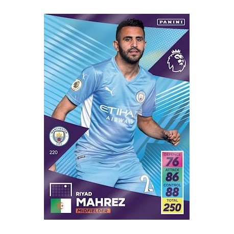 Riyad Mahrez Manchester City 220