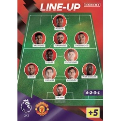 Line-Up Manchester United 243