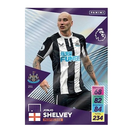 Jonjo Shelvey Newcastle United 251