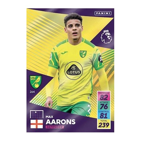 Max Aarons Norwich City 264