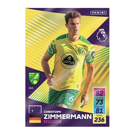 Christoph Zimmermann Norwich City 266