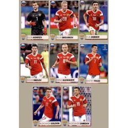 Set McDonald's Russian M1-M8 Extra Stickers Russia 2018