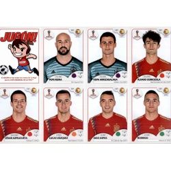 Spain Team Expansion Set Extra Stickers Russia 2018